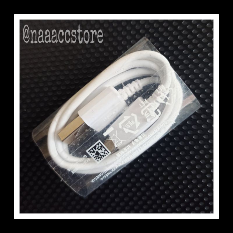 ( ORI 100% GARANSI 1 BULAN ) Kabel charger data Samsung Original 100% A01 A10 A03 J1 J2 Pro J3 J4 J5 J6 J7 M10 A5 A6 plus A7 Tab s2 S6 S7 Fastcharging Micro usb