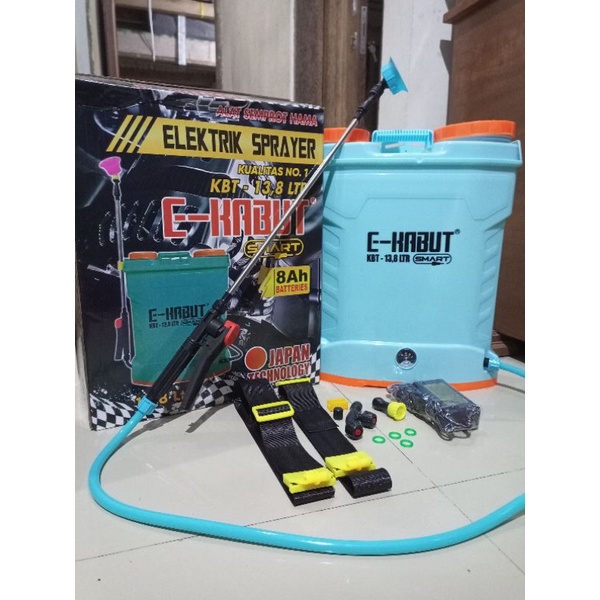 Alat Semprot hama  Sprayer elektrik E-KABUT 13,8 Liter tangki semprot