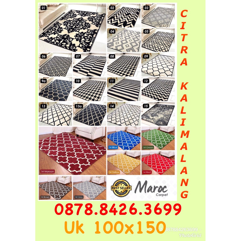 Karpet minimalis 100x150