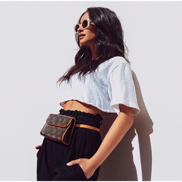 LV Florentine Monogram Waist Bag Bumbag Mirror