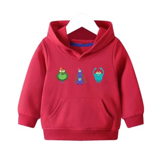 Hoodie Alien Cute Sweater Anak Fleece Pakaian Anak