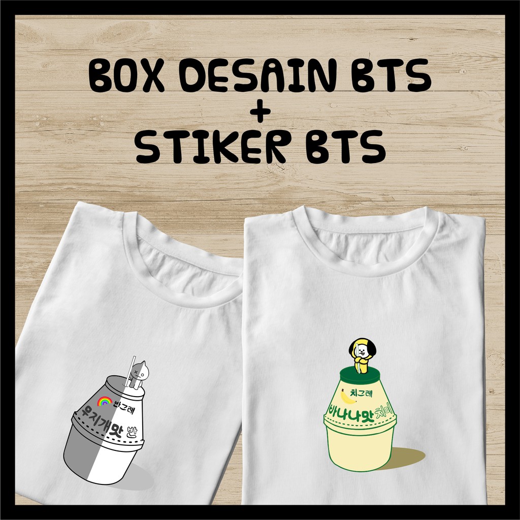 KAOS BTS ICON T-SHIRT WANITA MURAH BTS TERBARU + BOX