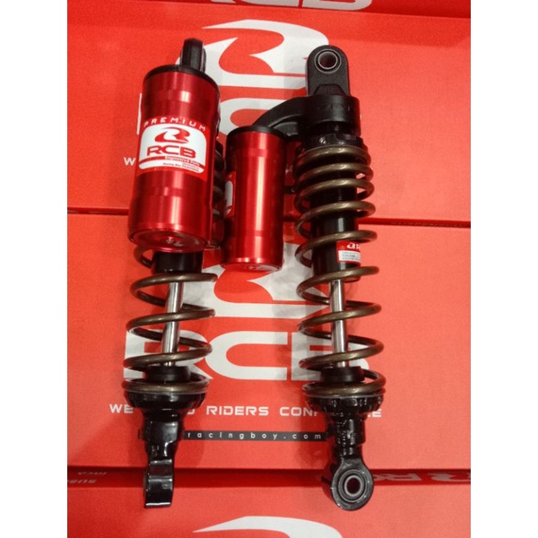 SHOCK SHOCKBEREAKER TABUNG ATAS RCB VS SERIES PREMIUM SINGLE KLIK REBOUND -RB-MB-2 SERIES (G-GL) 320MM RXKING- RXZ - TIGER - SUPRA -SHOGUN DAN ALL PNP-8