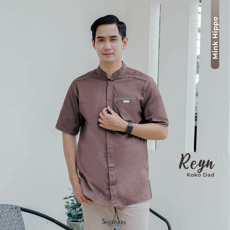 Koko Dewasa Lengan Pendek -  Reyn Koko Ori by Shieraki