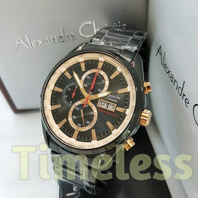 Jam tangan pria alexandre christie ac 6495 MC