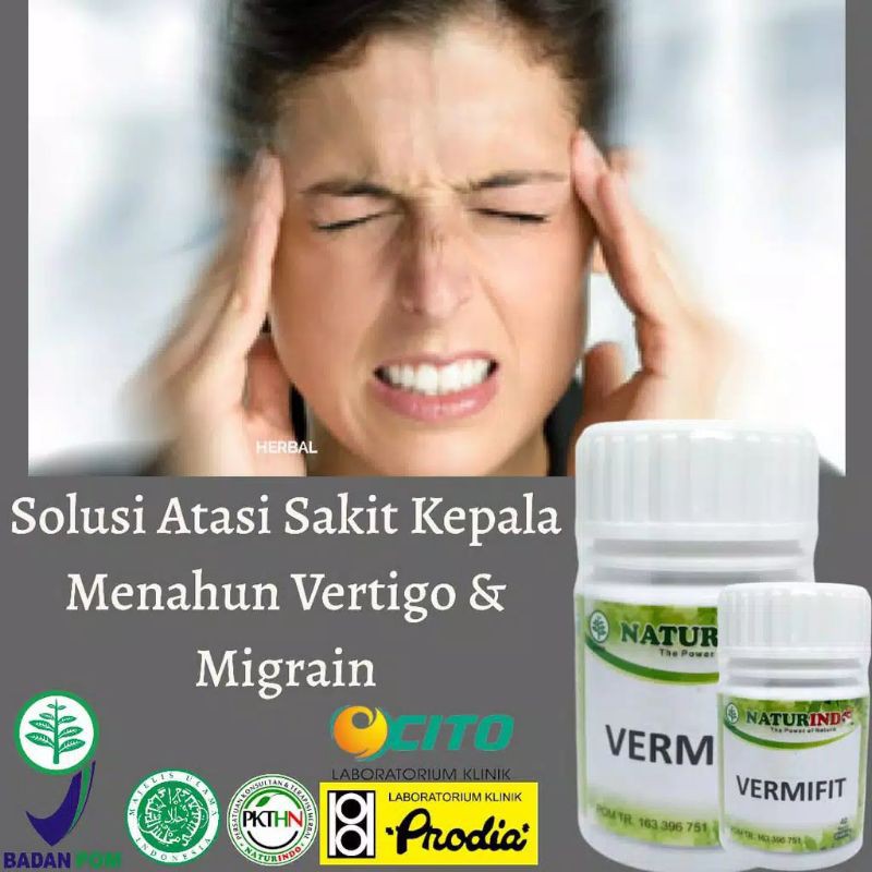 vertigo musnah dengan herbal vermifit
