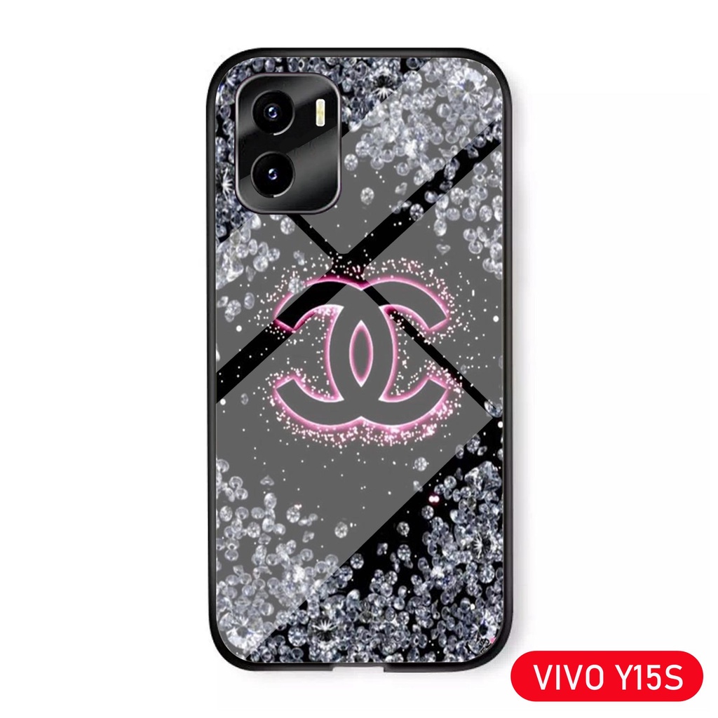 (S130) Softcase Kaca VIVO Y15S - casing handphone - Vivo Y15S Vivo Y15S - pelindung handphone - Vivo