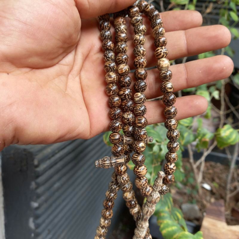 Tasbih Kayu Liwung Macan Asli  8mm Tasbih Kayu  Liwung Macan Tasbih Kayu  Liwung Macan super