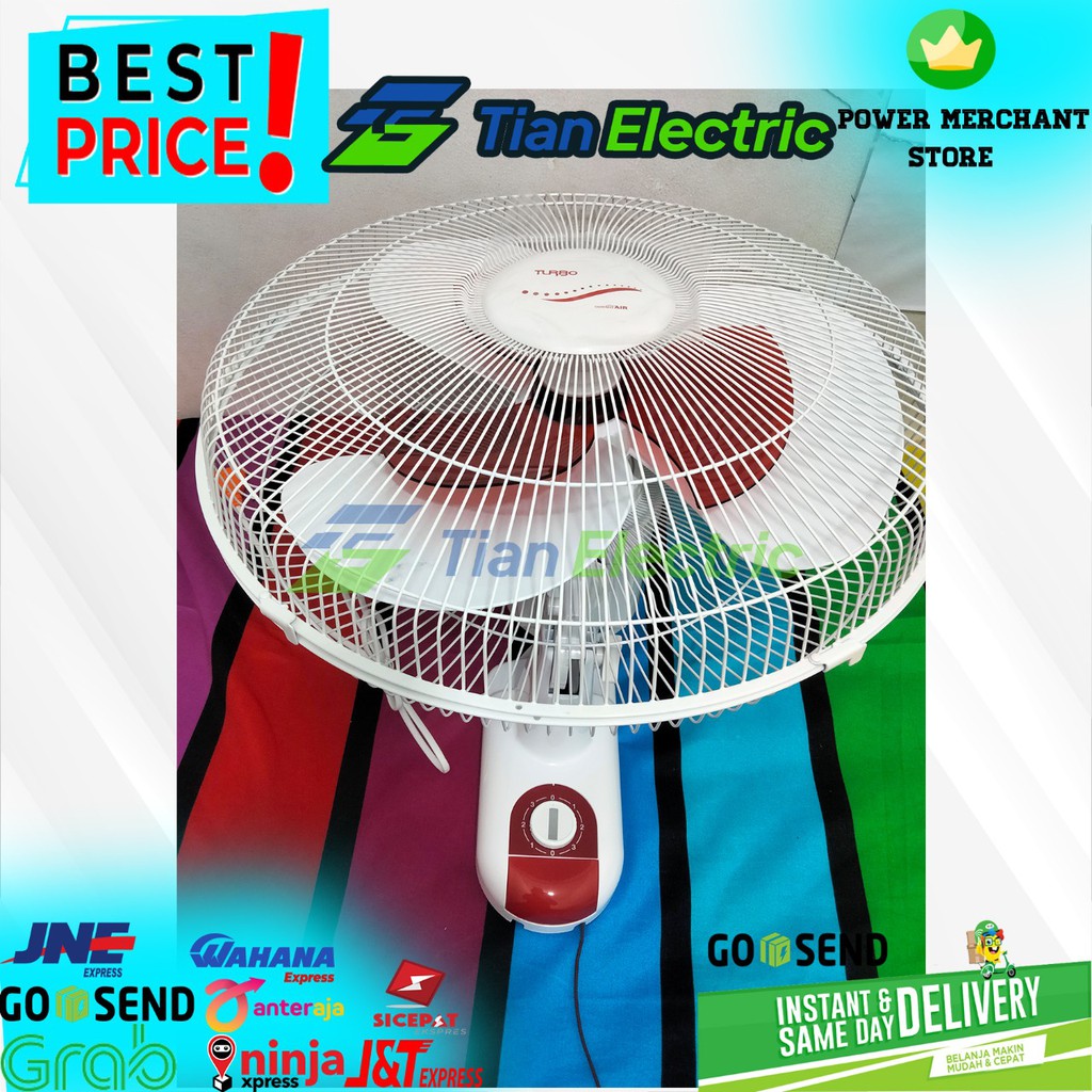 TURBO CFR-5889 Wall Fan / Kipas Angin Dinding 16 Inch