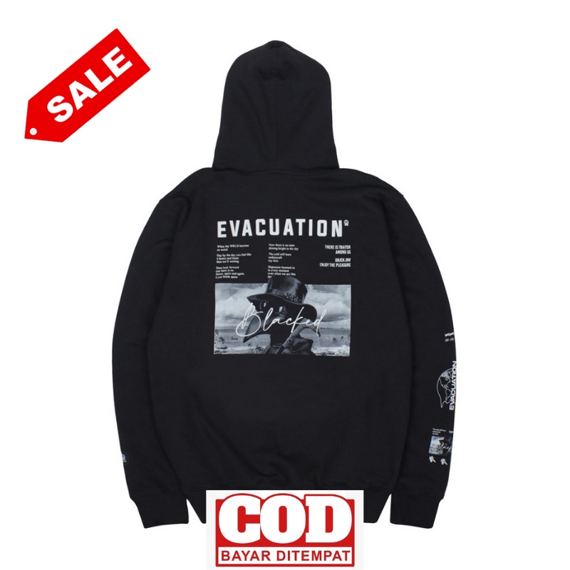 Hoodie Dobujack Hitam Evacuation | Hoodie Dobujack Evacuation Bast Seller | Hoodie Dobujack