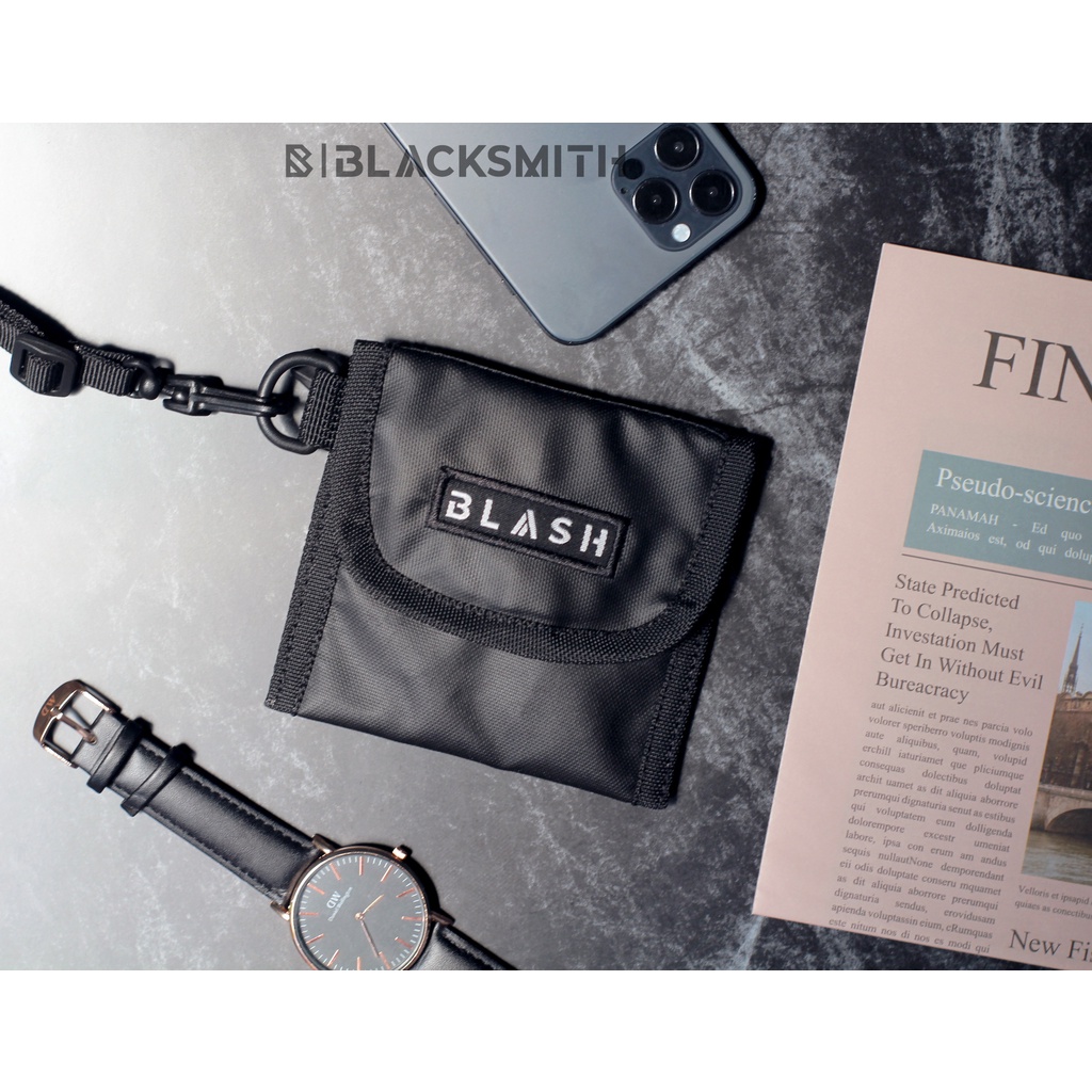 BlackSmith - Hanging Wallet - Dompet Gantung Kartu Leher