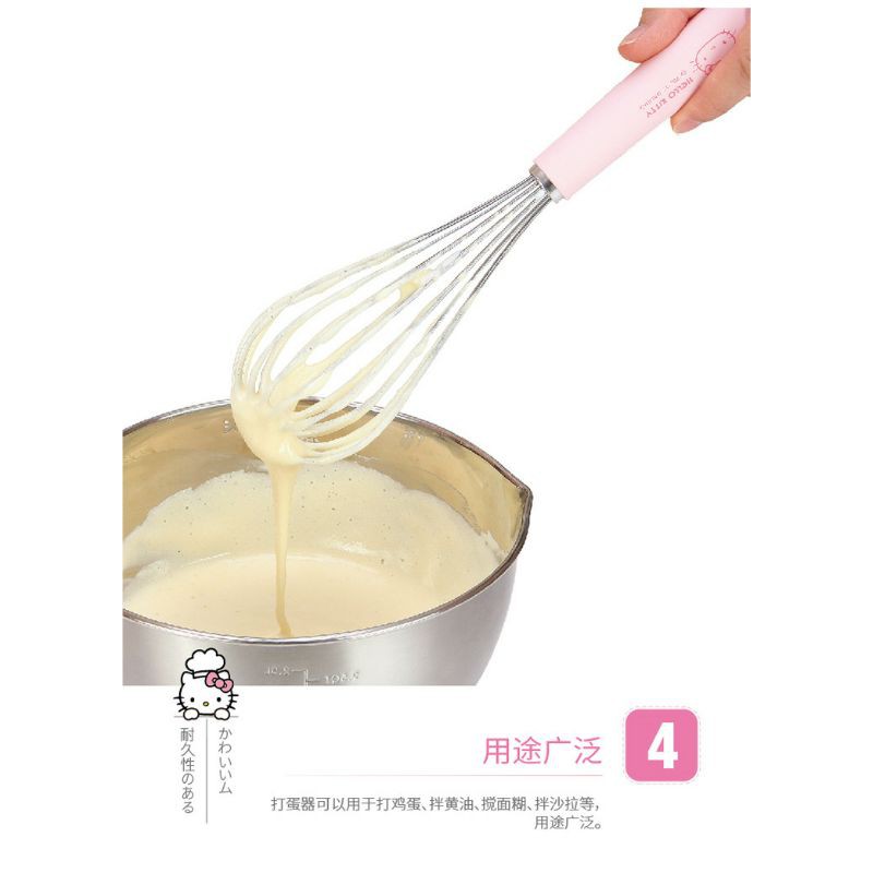 kitty Chefmade stainless balloon Whisk / pengocok telur / egg beater
