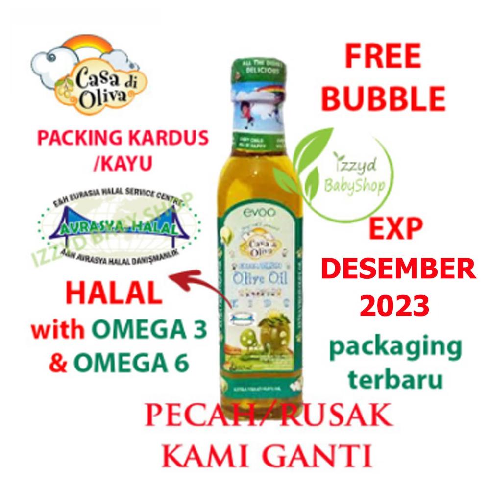 Evoo Casa Di Oliva Minyak Zaitun Mpasi Anak  For Kids Minyak Zaitun 250Ml Evoo . , ..
