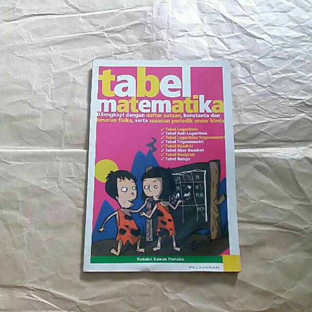 Jual TABEL MATEMATIKA | Shopee Indonesia