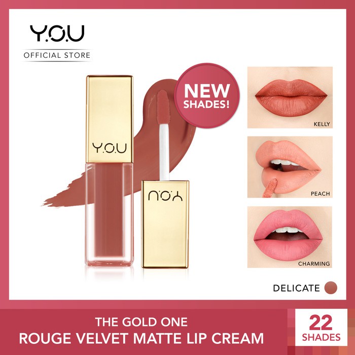 YOU ROUGE VELVET MATTE LIP CREAM