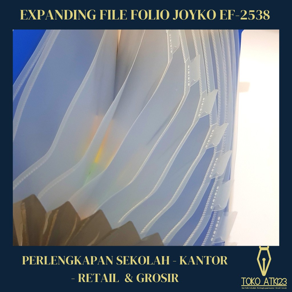 Expanding File Merk Joyko EF-2538 Ukuran Folio