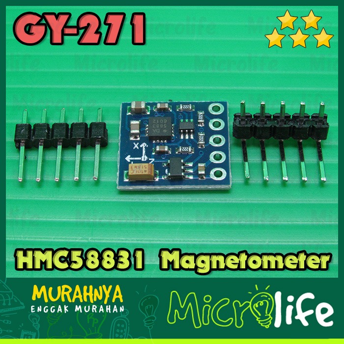 GY-271 HMC58831 Magnetometer Compass Module