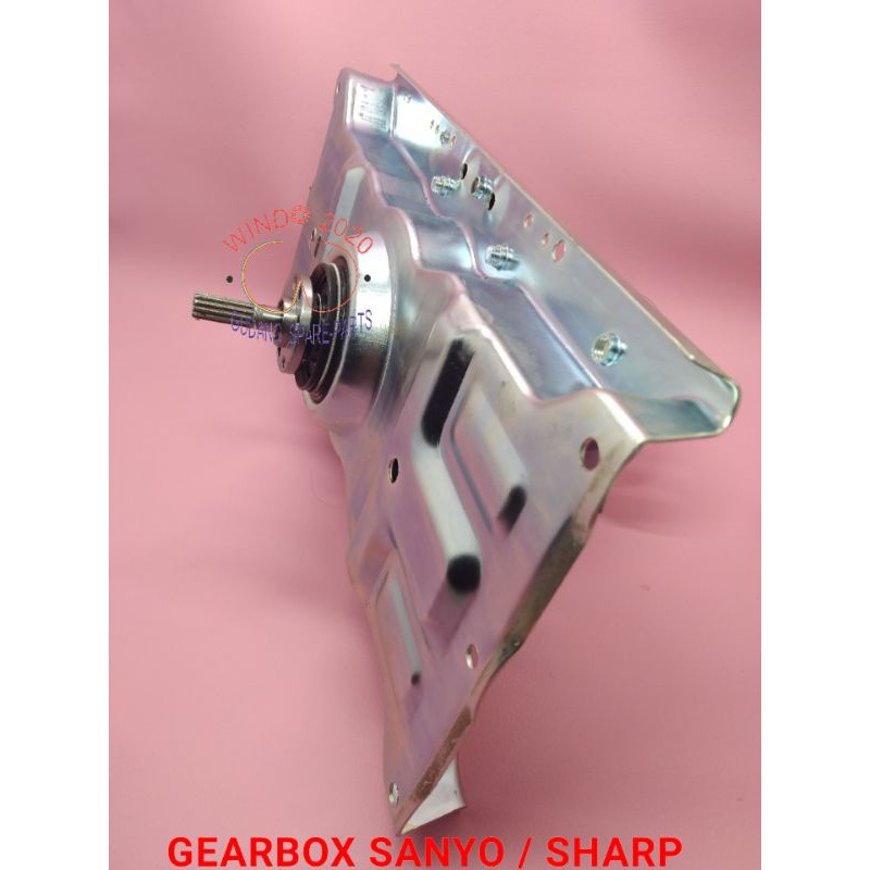 GEAR BOX MESIN CUCI SANYO SHARP | GIRBOX / GEARBOX / GERBOX 1 TABUNG TOP LOADING UMUM ORIGINAL