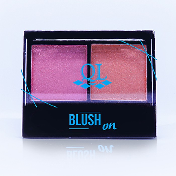 QL Cosmetic Blush On Orange & Pink - 10 gr
