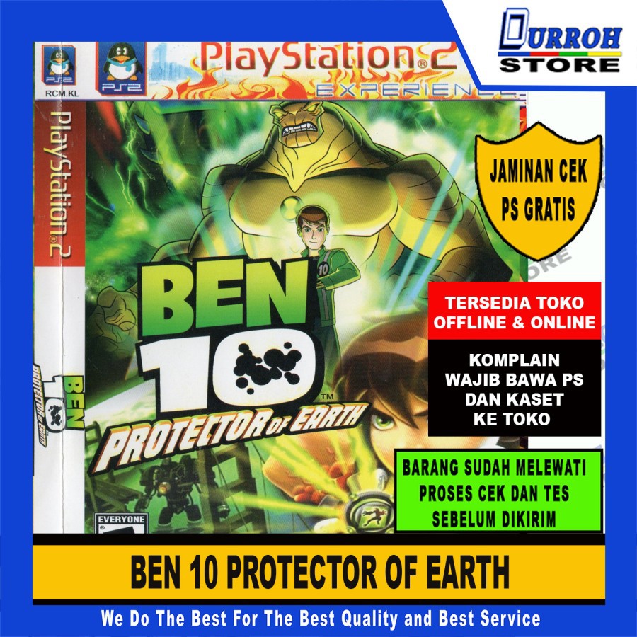 KASET GAME PS 2 BEN 10 PROTECTOR OF EARTH