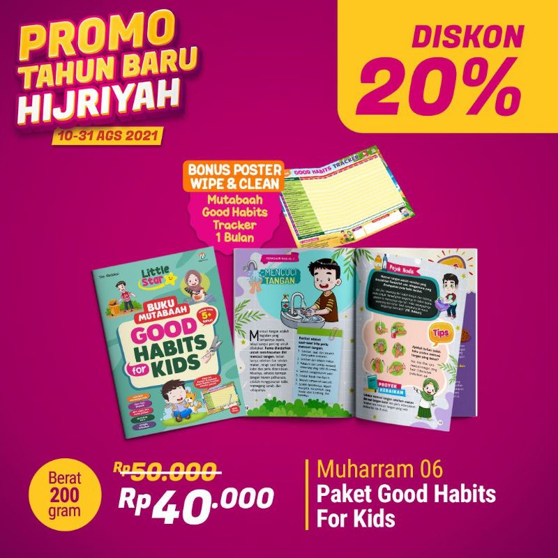 

Buku Mutaba'ah Good Habbits