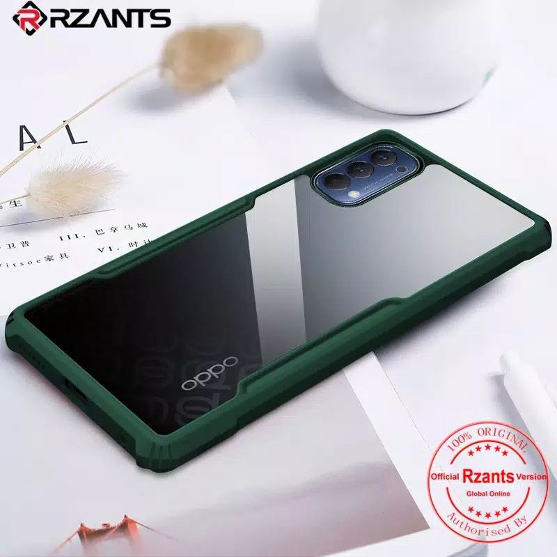 Case Oppo Reno 4 Original Rzants Case Armor Transparent Reno 4 Indo