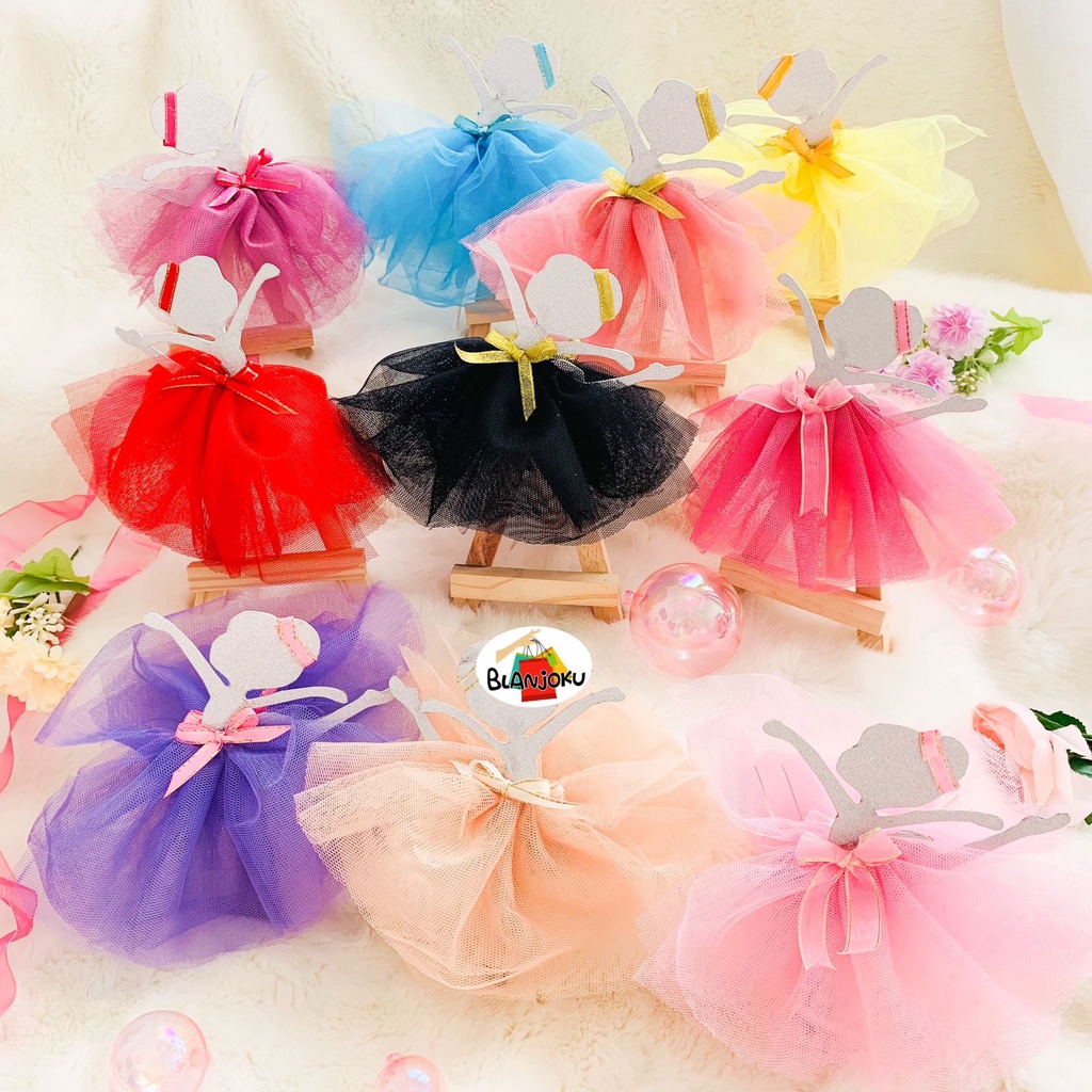 Topper Cake Birthday / Hiasan Kue Ulang Tahun -- Princess Ballerina / Balerina / Balet