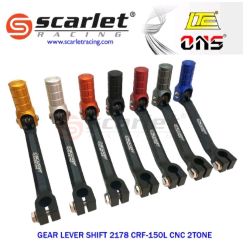 operan gigi pedal gigi klx dtracker dan crf 150 scarlet