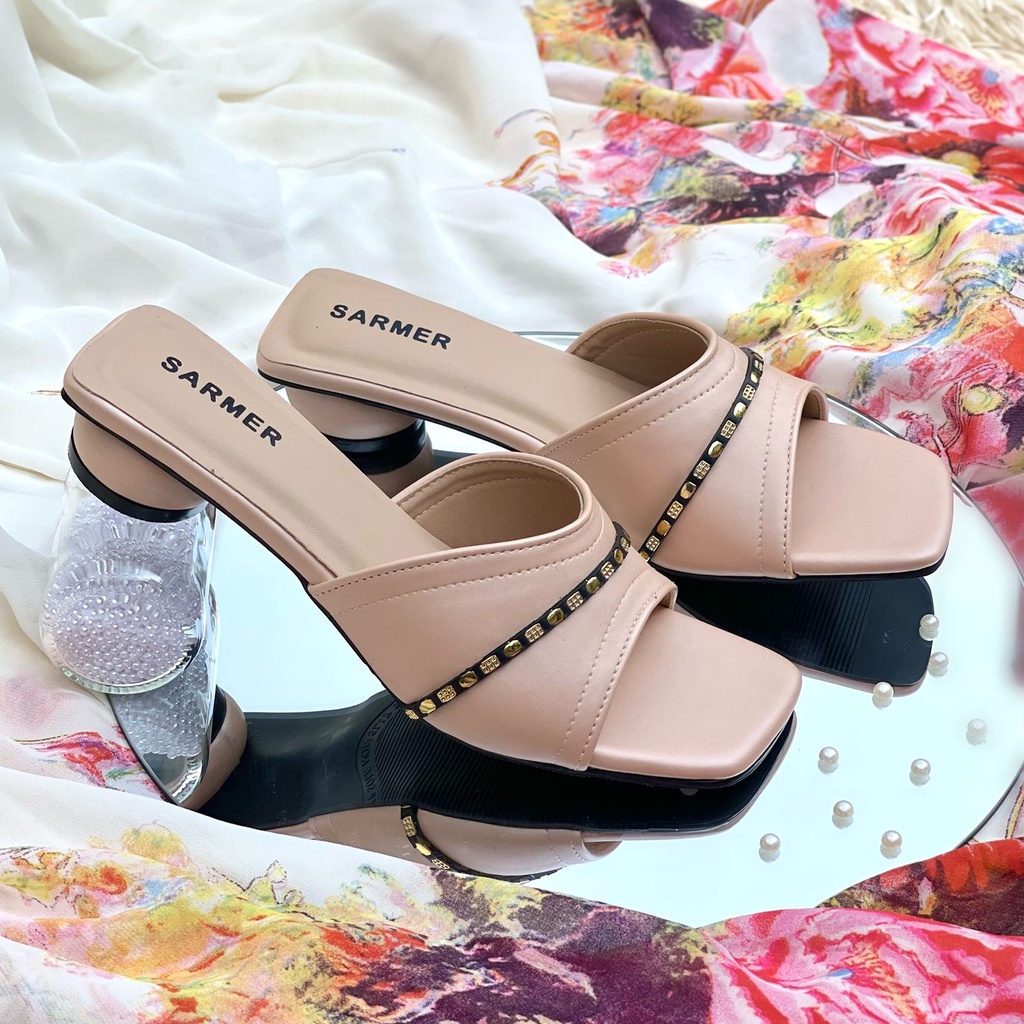 SARMER - MARSHA HEELS 3CM NUDE