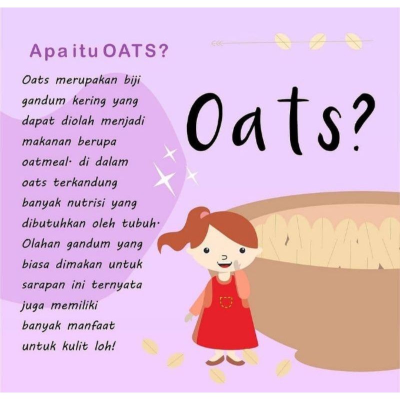 [DIST.MEDAN] OATS MASK BY PINKYPUPPIES 15 GRAM