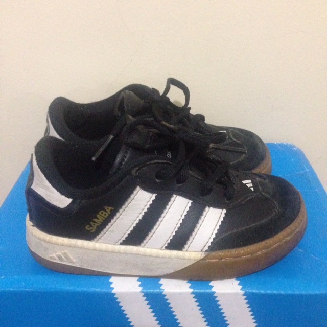 Preloved sepatu anak/kids/baby adidas samba second bekas original