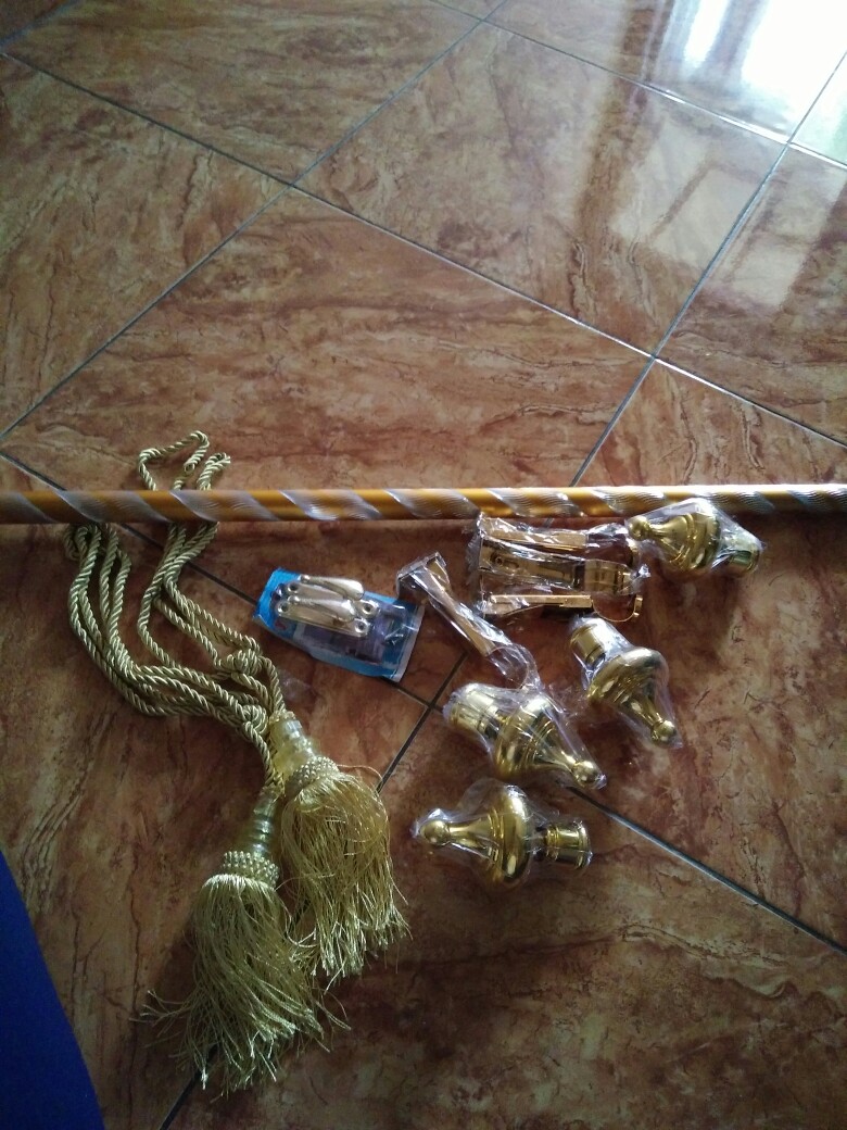 Tutup Rel Rollet Satuan / End Cup / Rell / Rail / Batang Gorden Gordyn Biasa