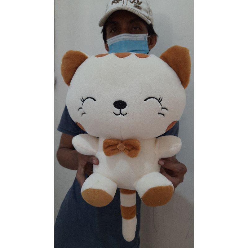 Boneka kucing cantik size:L