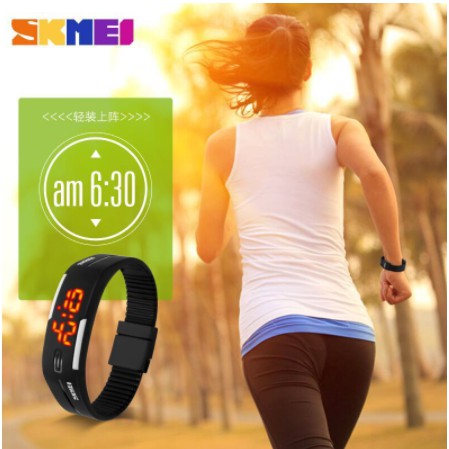 Jam Tangan Pria Dan Wanita Original Led Sport Skmei 1099  Anti Air 30M Keren  Elegant Murah 2020