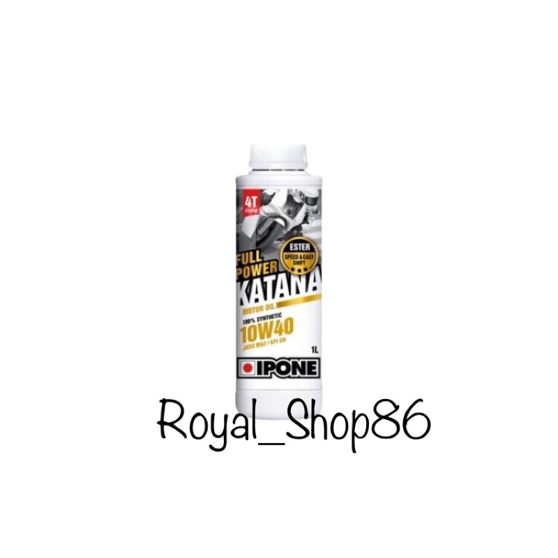 OLI IPONE Full Power Katana 10W40 Oli Motor Sport 4T Full Synthetic Ester 1L Original