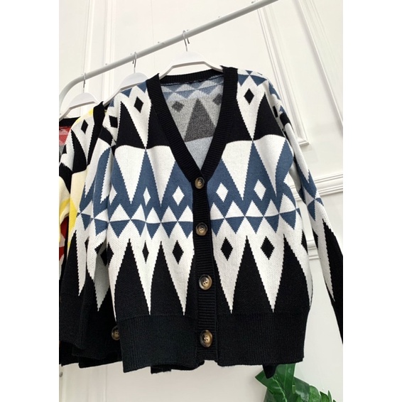FW B1212 Cardigan Sweater Tebal Premium Luxury