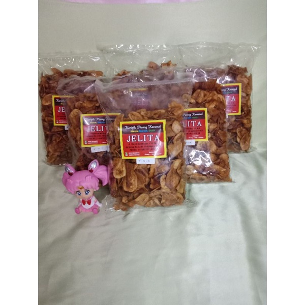 

Kripik Pisang Caramel 250gr