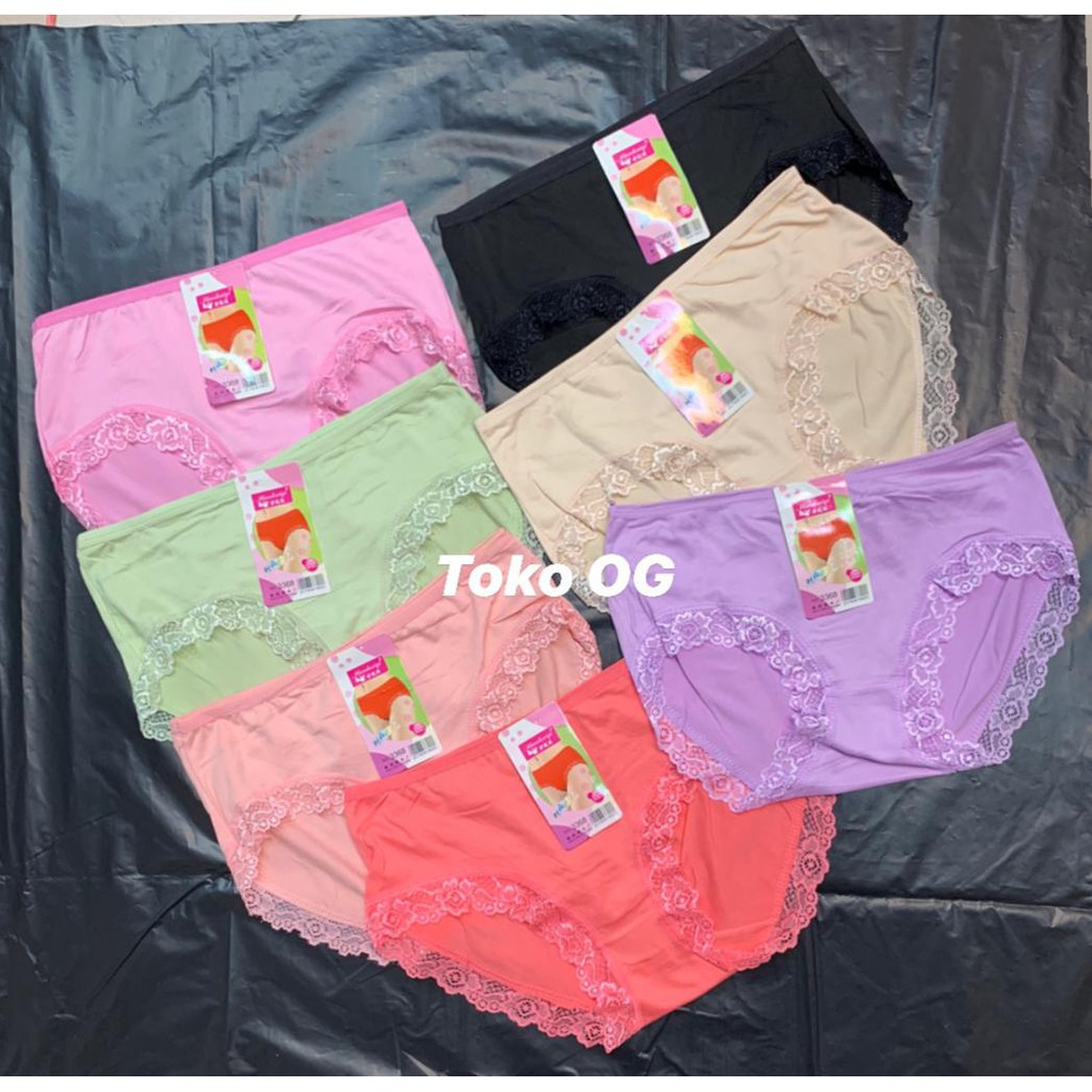 Celana dalam wanita renda XL - XXL supersoft