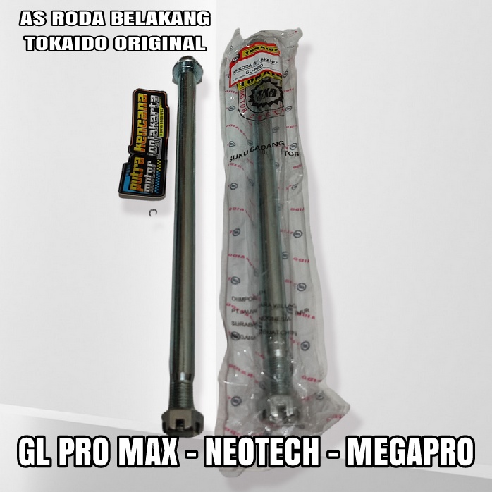 AS RODA BELAKANG - GL PRO MAX NEOTECH MEGAPRO - TOKAIDO ORIGINAL