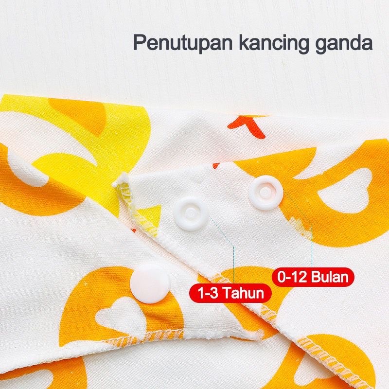 Celemek bayi/Slabber Segitiga Bayi/Celemek Makan Bayi