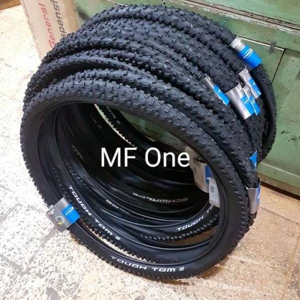 (PROMO 0PM79) Ban Luar Schwalbe Tough Tom 27.5 x 2.25 Hitam pengganti Smart Sam ✱