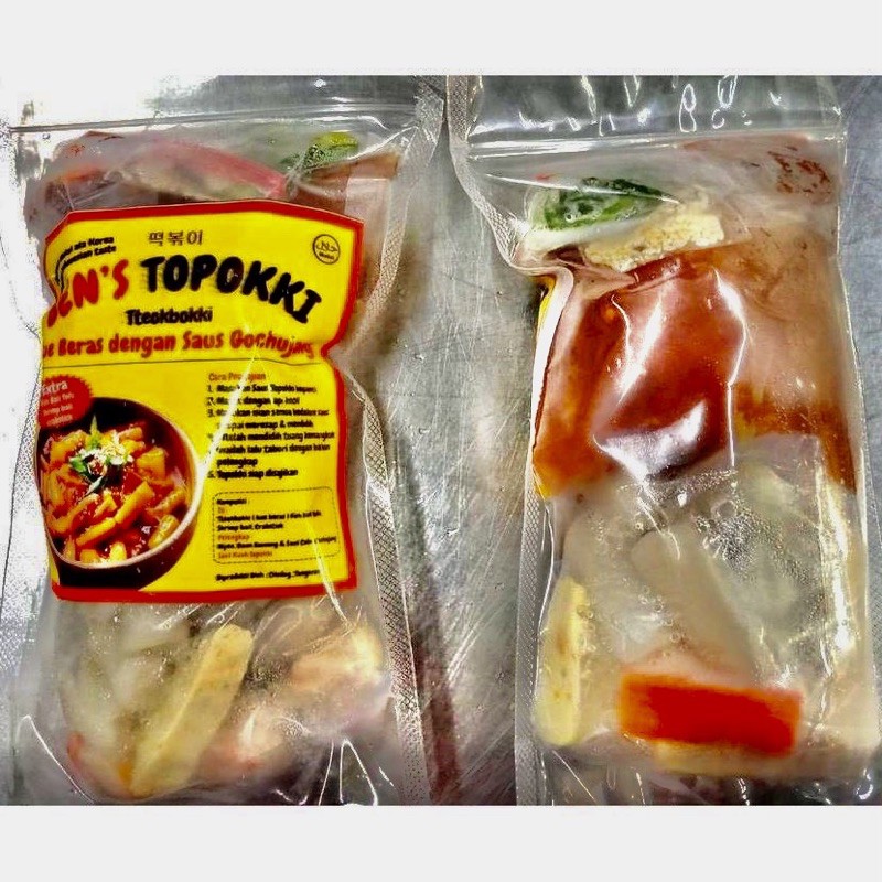 

KUE BERAS TOPPOKI TAEOKBOKKI FROZEN FOOD