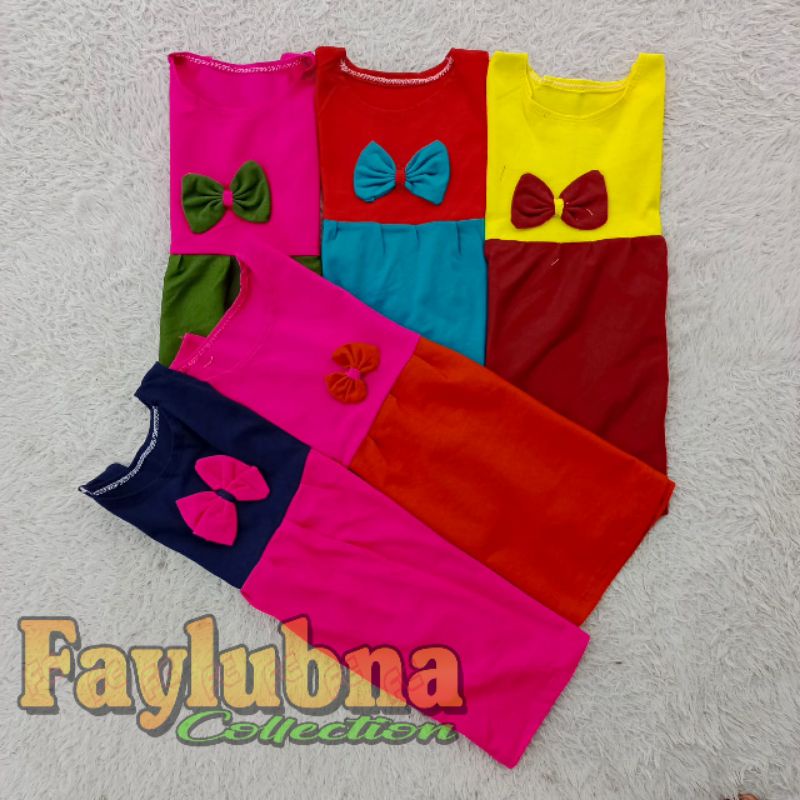 DRESS ANAK PEREMPUAN 1-1,5 TAHUN / DRESS KATUN ANAK / DRESS ANAK BALITA / DRESS