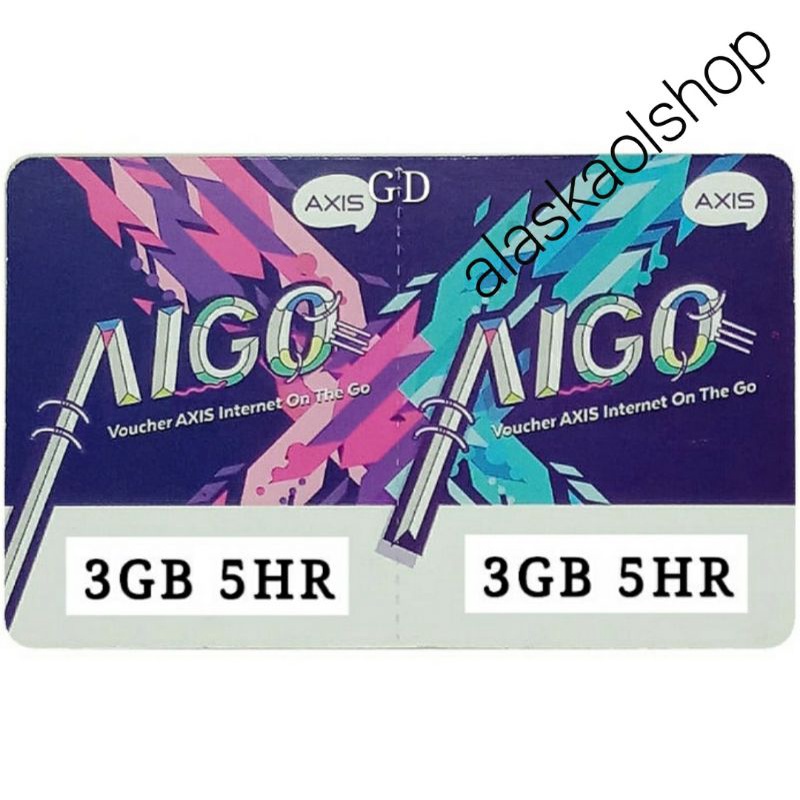 Voucher Data Axis Mini 3GB 5Hari