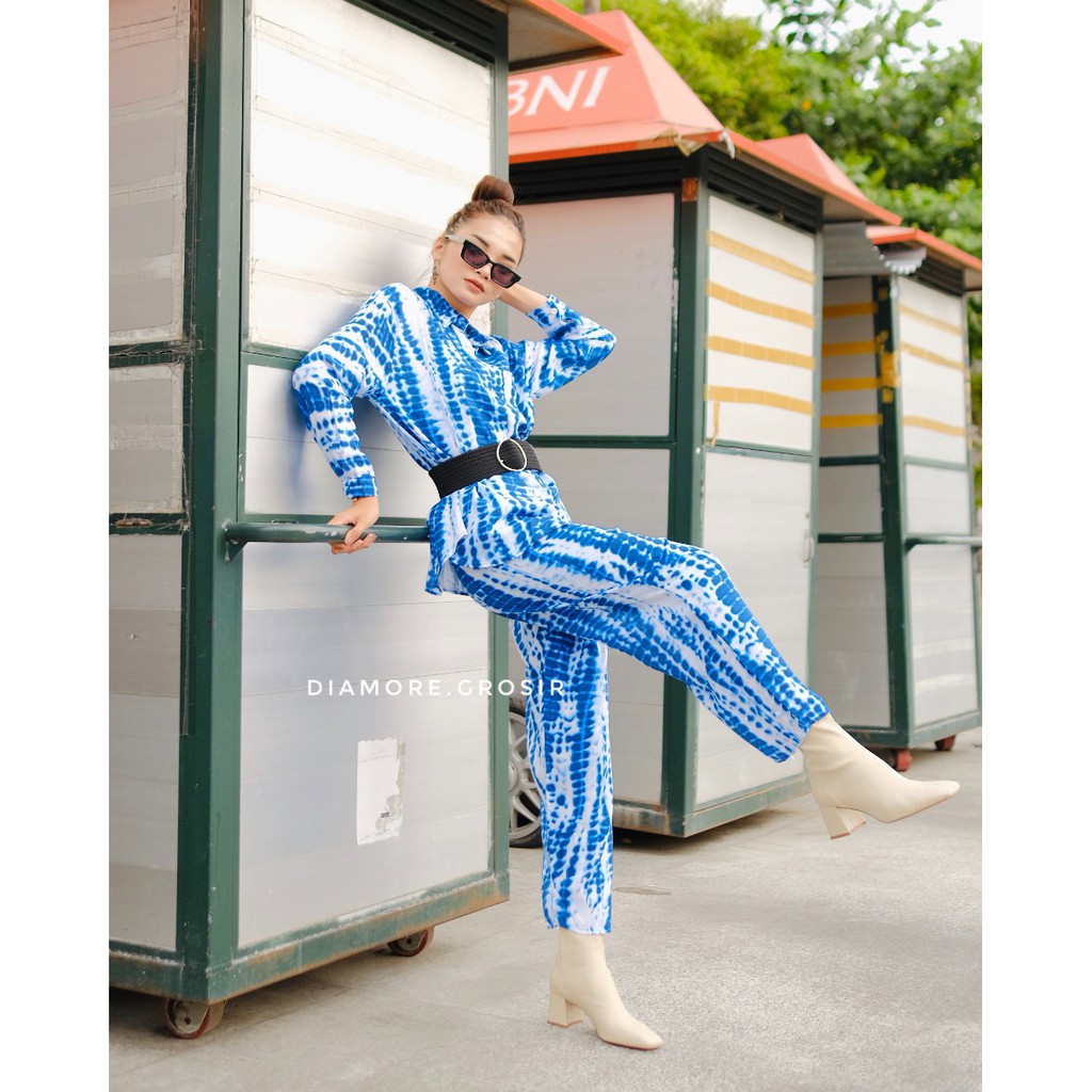 

(BAYAR DITEMPAT) ZALFA ONE SET TIE DYE