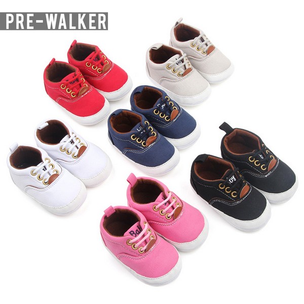 Sepatu Kets Bayi - Sepatu Prewalker Bayi Laki Laki Perempuan S1213