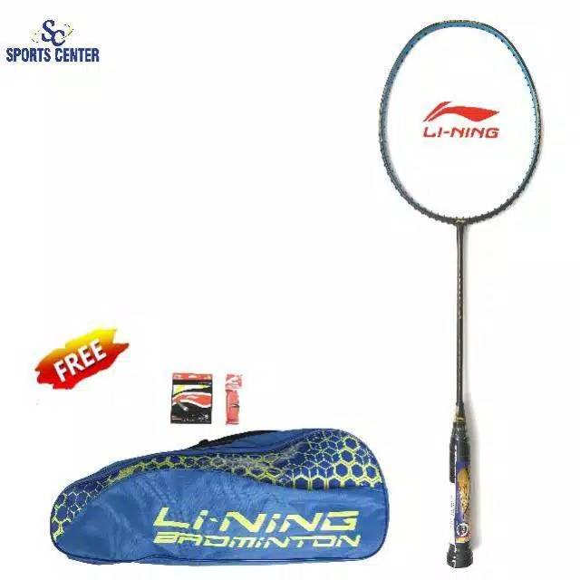 New Raket Badminton Lining Super Force 84 / SF 84 / SF84 Dark Grey FULLSET