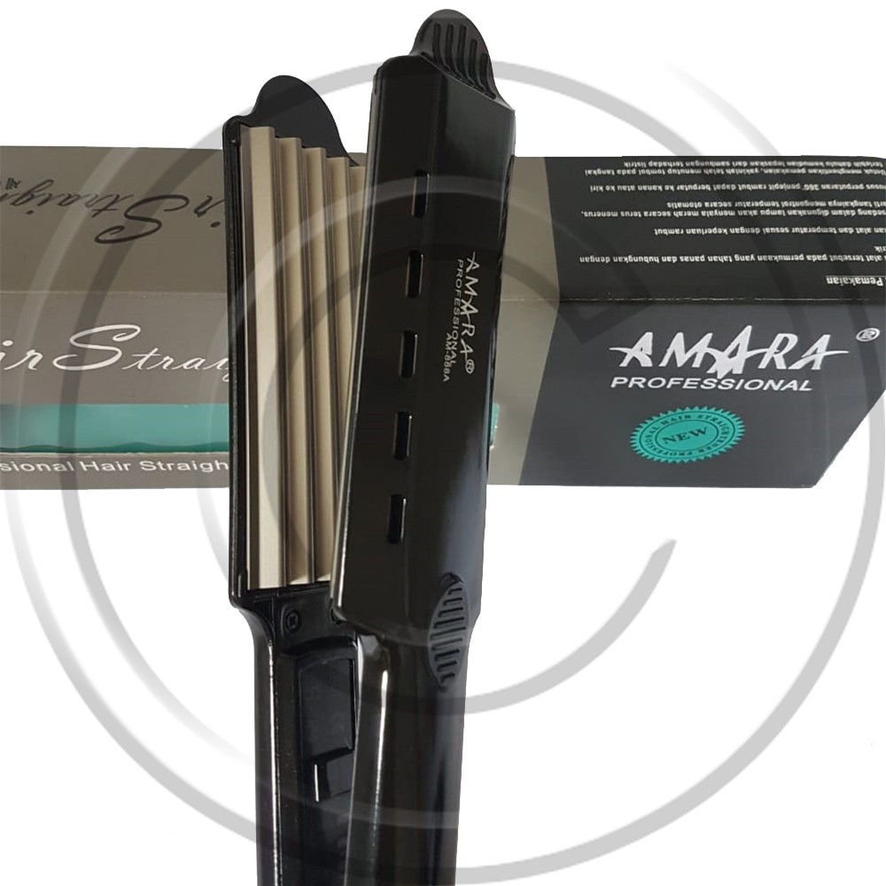 AMARA / AM-888A / Catokan Rambut Pengkeriting (Curly) (Genteng) (Baba) (ZigZag) (Gerigi) - CO