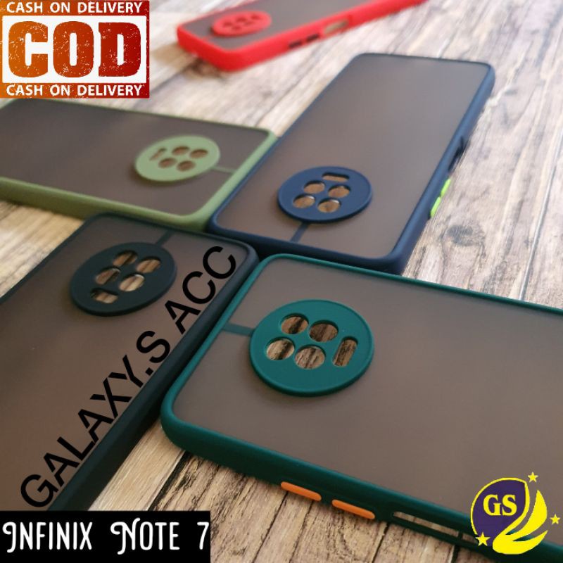 Poco M3 X3 NFC Infinix Hot 10 9 Play Hot 9 Hot 8 Note 8 7 Smart 5 4 Case Dove Matte Fuze Transparan