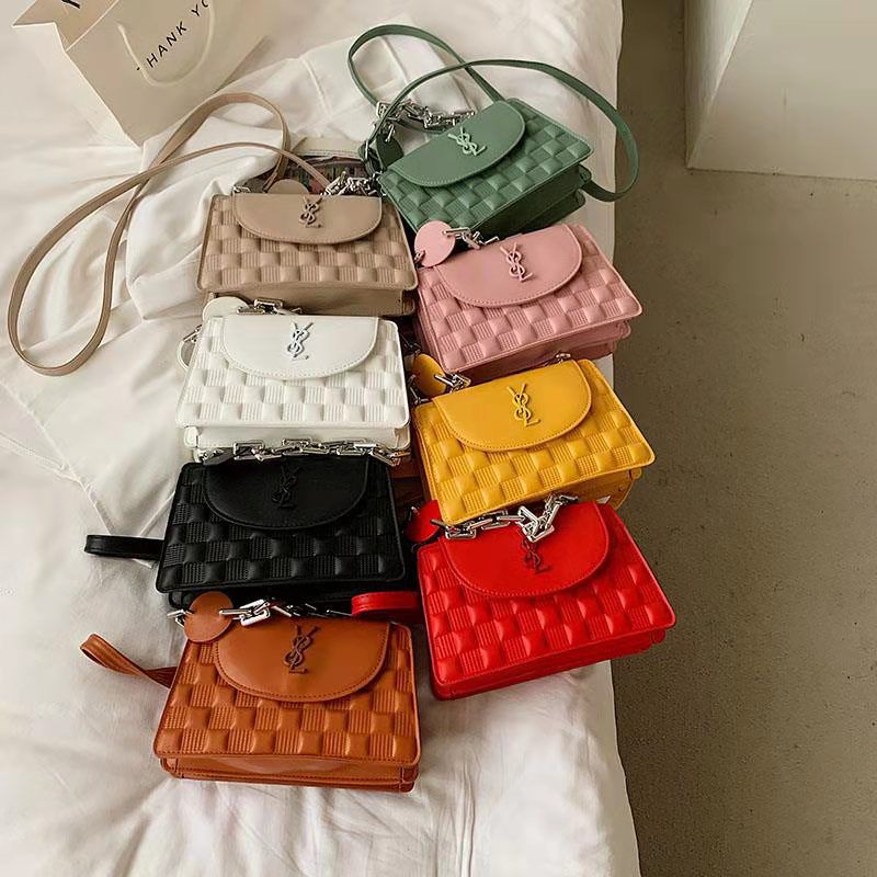 BJ15517 - BLACK/BROWN/GREEN/KHAKI/PINK/RED/WHITE/YELLOW - TAS SLEMPANG TAS WANITA FASHION IMPORT MODIS ELEGAN TERMURAH TERLARIS TERBARU BAGSTORE JAKARTA TAS BATAM ELJ5517